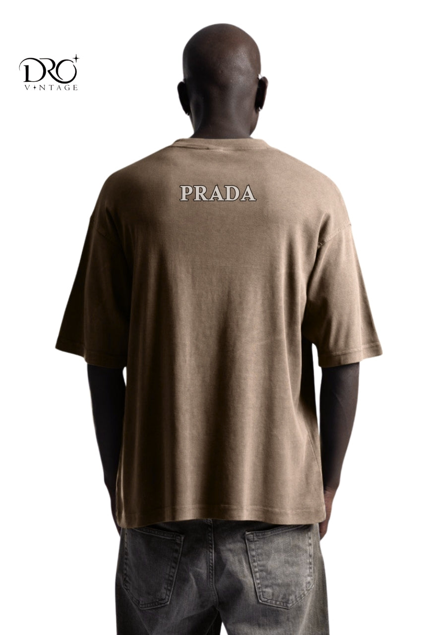 Dro Vintage Prada Logo T-Shirt